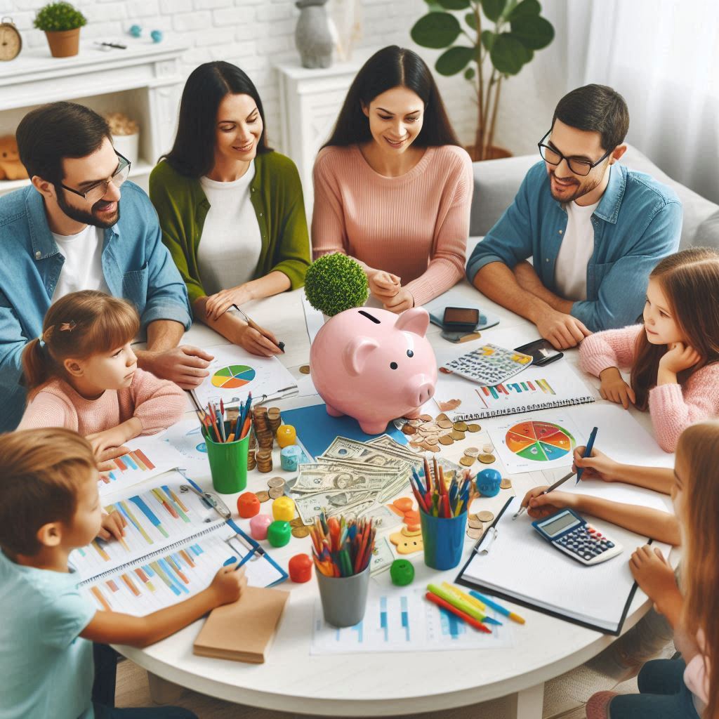 Planejamento financeiro em família